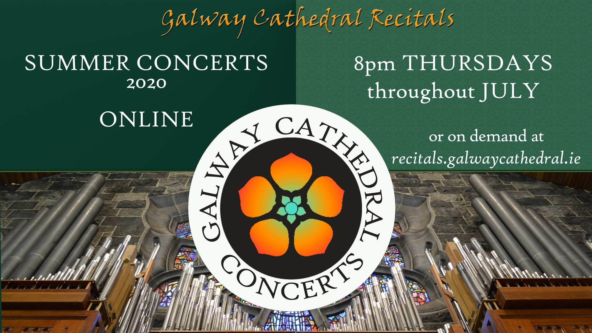 Poster for concert series