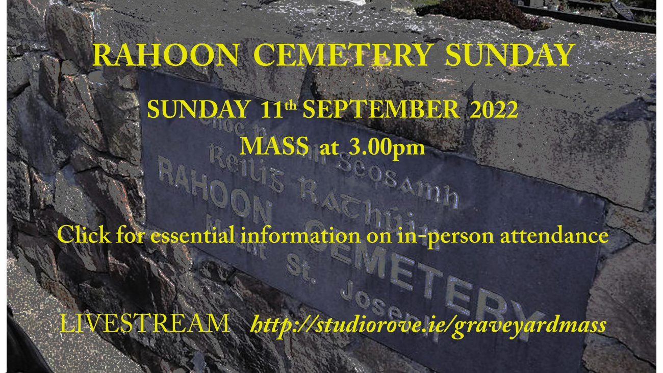 Details of Cemetery Sunday Mass Rahoon