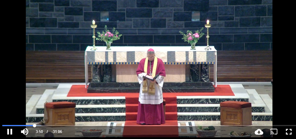 cathedral altar and bishop michael duignan